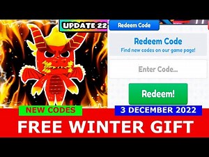 NEW UPDATE CODES *FREE WINTER GIFT* [🐲DRAGONS] ALL CODES! Minions Simulator ROBLOX| December 3, 2022