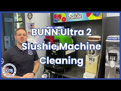Bunn Ultra 2 Slushie Machine Cleaning