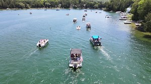 4.6K views · 41 reactions | Check out the 5th Annual 4th of July Boat Parade happening this Satuday, July 6th at 11:30am. Head down to the piers and beaches to watch the lake residents float by and wave from their decked out 4th of July boats.  Patrick Sofen | Wisconsin's Elkhart Lake | Facebook