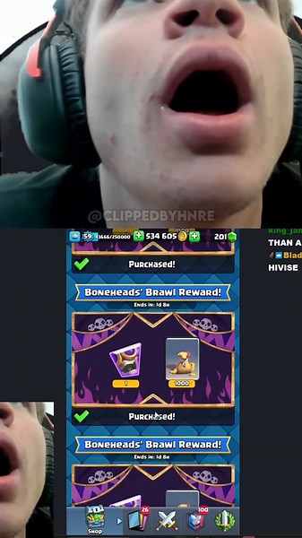 HIVISE TROLLS JYNXZI IN CLASH ROYALE LIVE STREAM