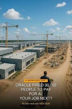 Oracle Fired 30,000 People to Pay for AI. Your Job Could Be Next.