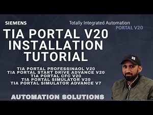 TIA Portal V20||Start Drive Advance V20||TIA Portal CFC V20||TIA Simulator V2O Installation Tutorial