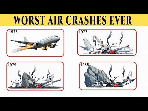 The Worst Plane CRASHES ever in History