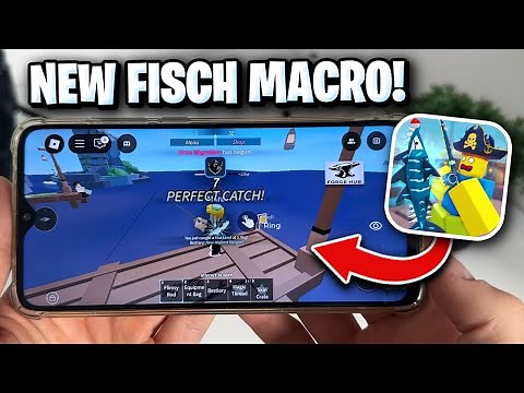 Fisch Macro Mobile - How To Macro in Fisch Mobile - Using Fisch Script Mobile (Fisch Script) NEW ✅