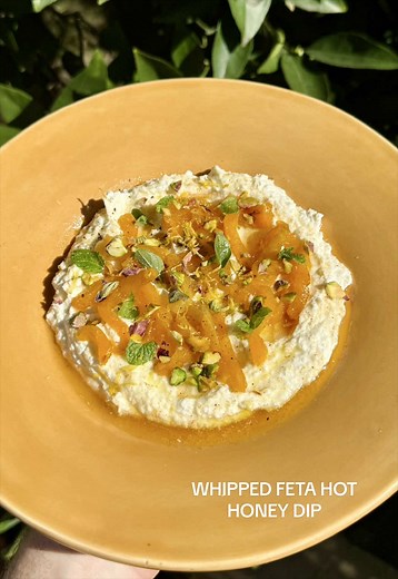 Whipped Feta & Hot Honey Dip Recipe