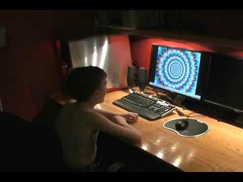 Kid Scared By Video- FUNNY