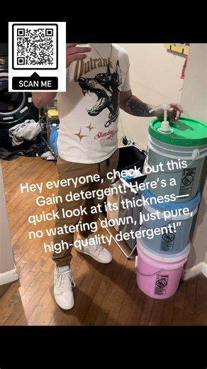 Check out this Gain detergent—thick, concentrated, and absolutely no watering down! Pure quality in every drop. #GainDetergent #CleaningHacks #NoWaterAdded”