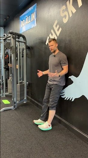 Tibialis Raises- Wall Leaning #strengthtraining #mobility