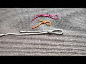 🌸 Nút Thòng Lọng Đơn (Overhand Noose Knot)｜Hướng Dẫn Thắt Dây