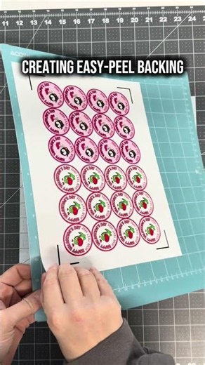 ✨How to make sticker sheets✨#stickers #howto #stickershop #cricut #crafting #smallbusiness
