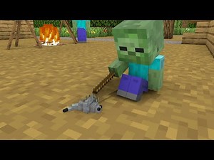 Baby Zombie and Friends - Cute Story - Minecraft Animation