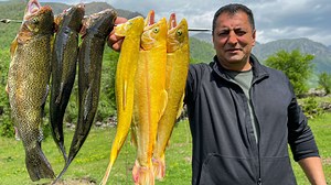 1.4M views · 10K reactions | Baked Trout Stuffed With Vegetables | Wilderness Cooking | Facebook