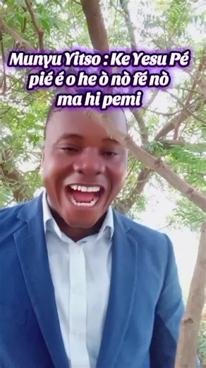 Munyu Yitso : Ke Yesu Pé pié é o he ò nò fé nò ma hi pemi! #KeYesuPiɛOHeɔ #NɔFɛɛMaHiPeeMi