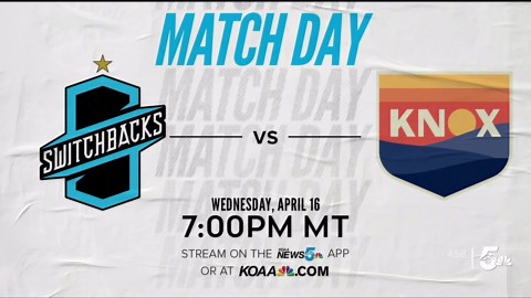 Colorado Springs Switchbacks FC staying home to take on One Knoxville SC at Weidner Field