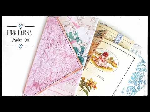 Starting A Junk Journal - Journal Making - Tutorial - Part 1