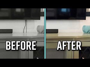 How to Hide TV Wires in the Wall — No Electrician Needed (Clean, Legal Method)