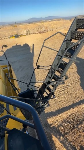 486K views · 17K reactions | Anyone who says hydraulic ladders are dumb has never operated a machine big enough to need them. I was sure to test Komatsu’s latest and greatest hydraulic ladder technology after operating their new 450,000-pound PC2000 yesterday: a fine machine and a finer ladder. #betterdirtworld Check out our Podcast "Dirt Talk” and my Vlog on YouTube by searching "Aaron Witt" or clicking the link here https://linktr.ee/dirttalk | Aaron Witt | Facebook