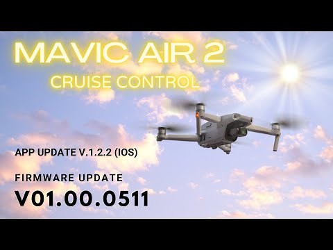 DJI MAVIC AIR 2 - HOW TO SETUP & USE HYPERLAPSE CRUISE CONTROL FEATURE