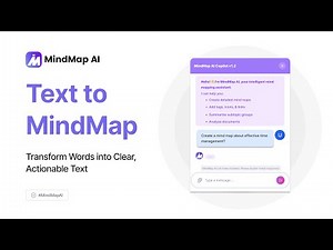 Feature List: Convert Text to a Mind Map