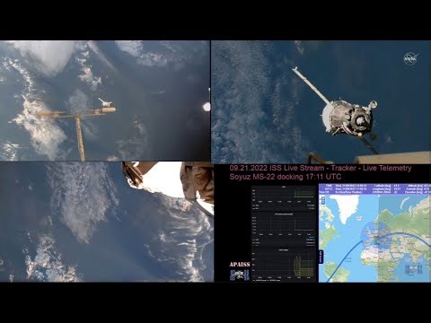 Earth live stream from ISS - 2 Cams | Tracker | Live Telemetry 01.27.2025. ​​