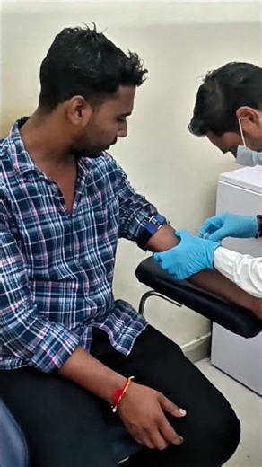 Blood sample collection Process || Trending Video of YouTube sample collection #yt #shorts #pt #lab