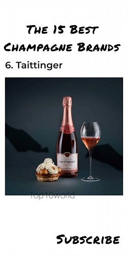 THE 15 BEST CHAMPAGNE BRANDS...🍻|Top10world| #champagne #top10world #bestchampagne