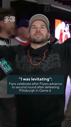 The Flyers are headed to the second round of the 2026 NHL playoffs after an overtime win over the Penguins on Wednesday night. Cam York buried the game-winner and chucked his stick into the crowd in a wild celebration. Let’s just say the goal had some fans floating on cloud nine. Click the link in our bio for more. #nhl #flyers #philly