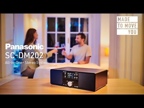 Panasonic All-in-One Stereo System SC-DM202
