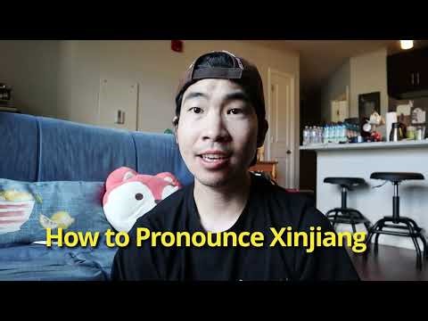 How to Pronounce Xinjiang by a Mandarin Speaker