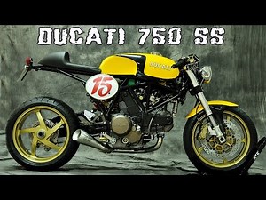 1998 Ducati 750 SS cafe racer