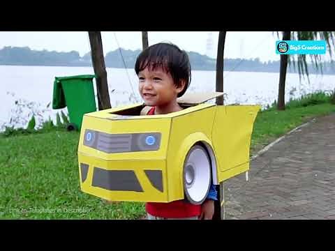 Turn Kids Into 10+ TRANSFORMER COSTUMES