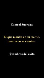 Control Supremo #exito #motivation #metas #enfoque