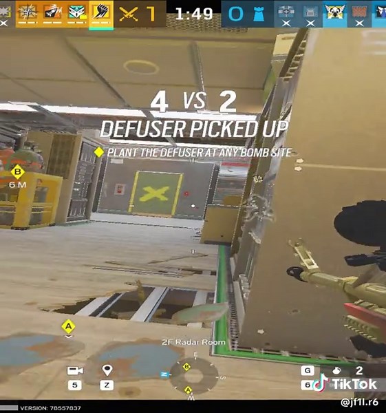 dmr jump out is comp #fyp #r6clips #r6 #rainbowsixsiege #r6siege #🌺 #jf1l.r6 #forupage #xyzabc #zyxbca