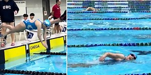 99-year-old swimmer just shattered the centenarian world record in the 400m freestyle