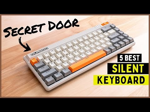 5 Best Quiet Gaming & Mechanical Keyboard 2023-2024 (Review & Buying Guide) Silent Office Keyboard