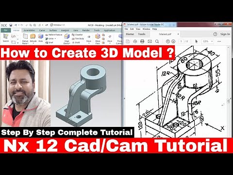 NX 11 PART MODELING | HOW TO CREATE MODEL IN NX 11 HINDI CAM SOLUTIONS