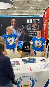 @worldfoodchampionships Culinary Specialists Representing the Coast Guard on Veterans Day! Recruiting, competing and Chefing it up in Indianapolis | US Coast Guard Culinary Program