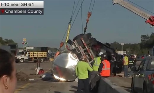 10 vehicle pile-up claims one life on section of I-10 with recently raised speed limit - NewsBreak
