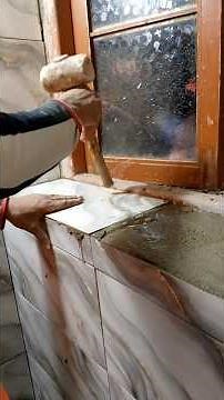 How to Install Ceramic Tiles Around a Window Frame | Clean & Precise Method