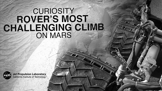 Mars Report: Curiosity Rover's Most Challenging Climb Yet - NASA Science