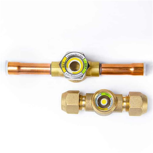 Refrigeration High Pressure Moisture Liquid Indicator Sight Glass for Air Condition
