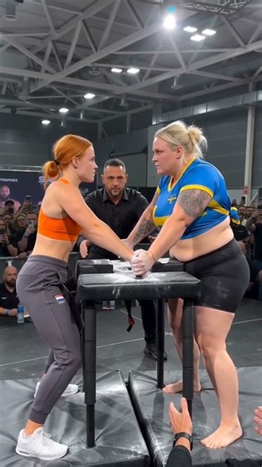 Women's Slap Battle — Red-Haired Fighter Lands Crushing Slap #slapfight