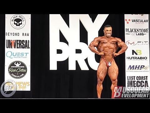 Eduardo Correa's Posing Routine (2nd in 212) | 2019 IFBB New York Pro