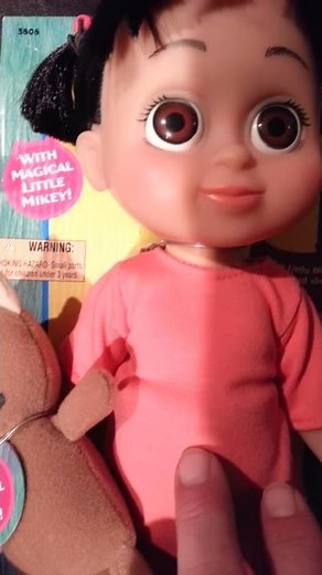 Monsters Inc talking Babblin Boo doll 2001