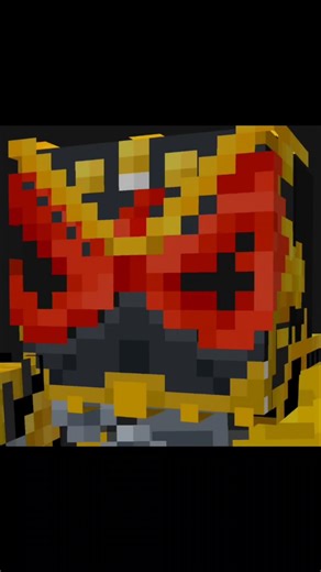 Minecraft Ohma Zi-O Skin#kamenrider #minecraftskin #มายคราฟ #minecraft #shorts