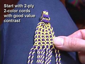 Ply Split Braiding: The "Waffle" Braid