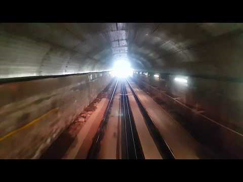 Light at the End of the Tunnel | Stock Footage Coming out a Tunnel on a Train | 29.97fps 1080P