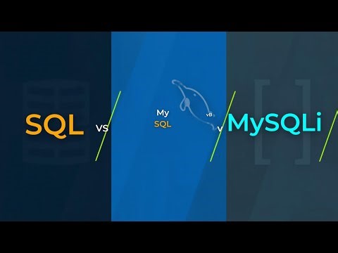 The difference between (SQL, MySQL, MySQLi) in 5 minutes