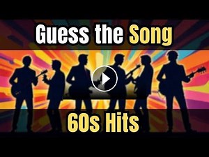 Guess 60s Hits in 5 Secs? 60s Songs #Video
