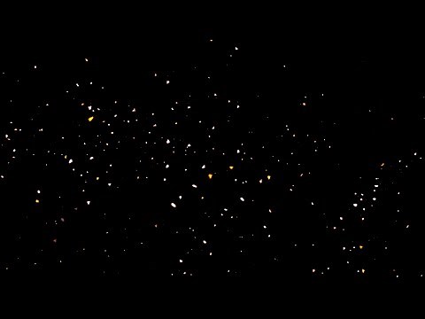 4K ORGANIC DUST GOLD PARTICLES / FREE DOWNLOAD Overlay